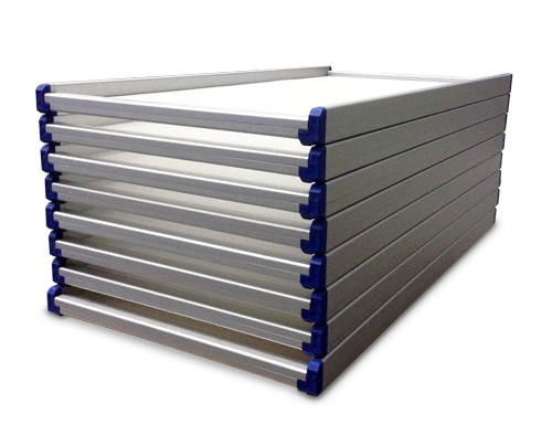 Aluminium trays