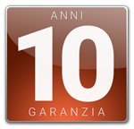 10 anni di garanzia sulle pareti